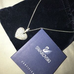 Swarvoski Heart Necklace